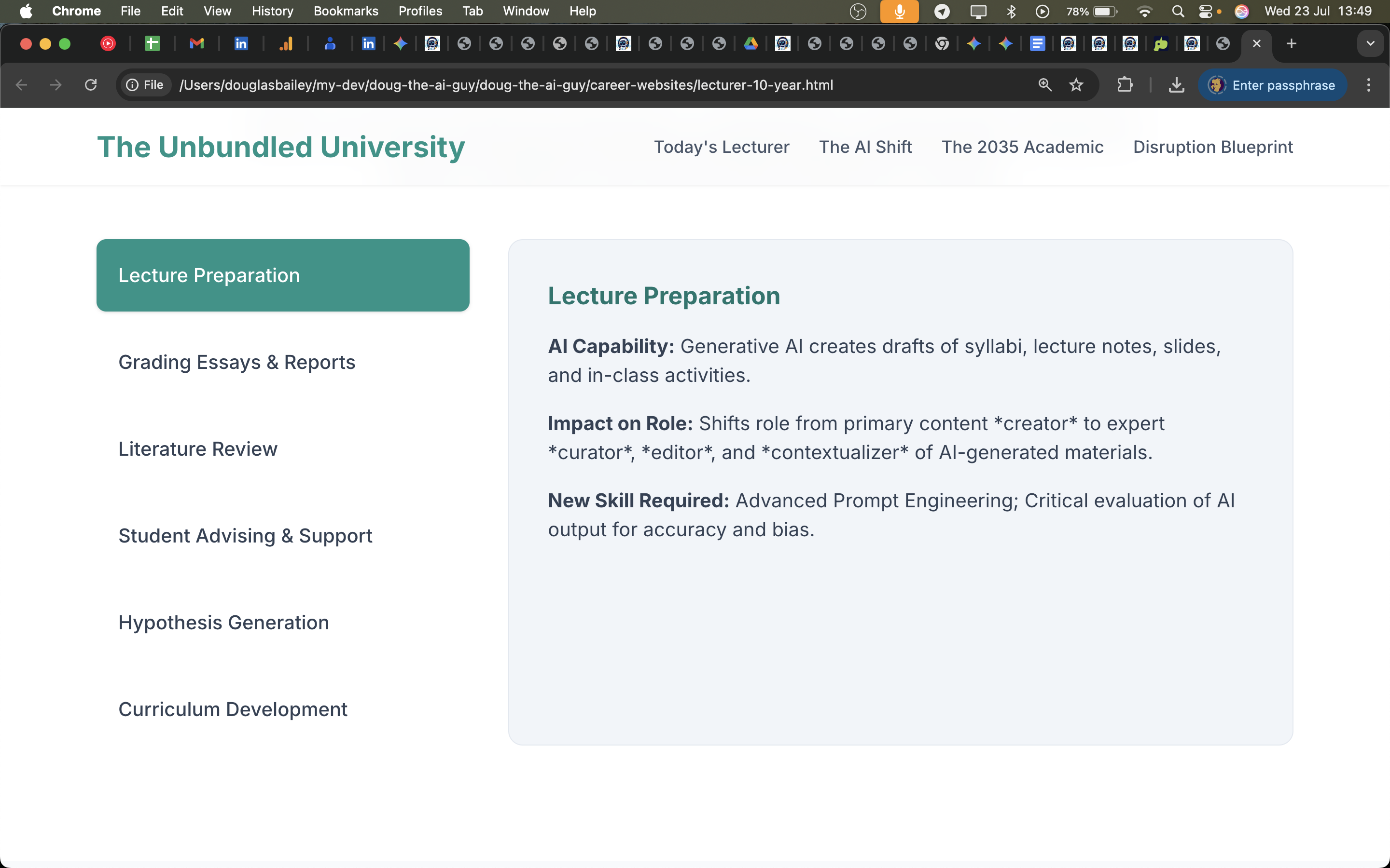 Example Website 1